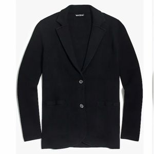 J. Crew Black Sweater-Blazer. Women’s 2X.